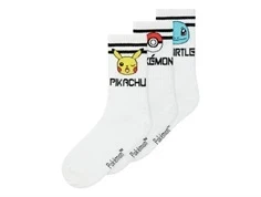 Hvide sokker med pokemonfigurer fra Name It 13243321 bright white